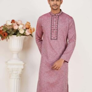 Embroidery Design Panjabi  | SLIM FIT